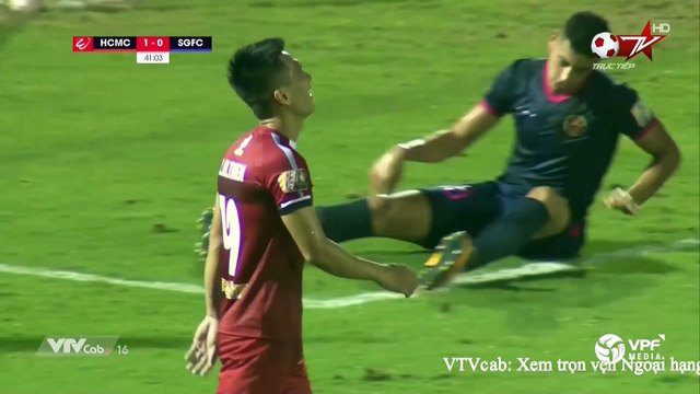 Chân dung Lê Hoàng Thiên | Cú đúp bàn thắng giúp CLB TP. HCM thắng đậm Sài Gòn FC | VPF Media