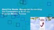 About For Books  Managerial Accounting: The Cornerstone of Business Decision-Making  Review