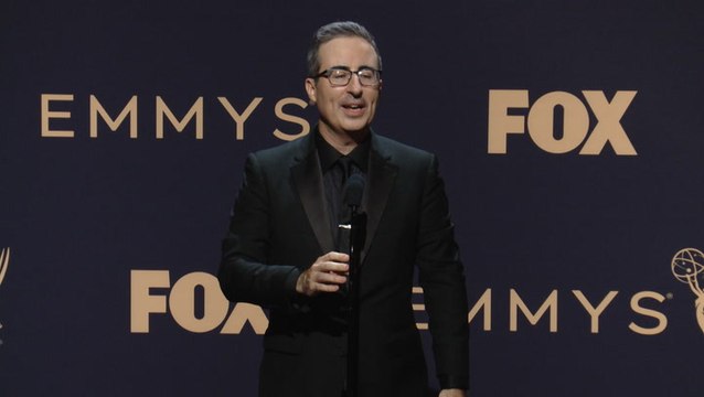 John Oliver | Backstage at the Emmys
