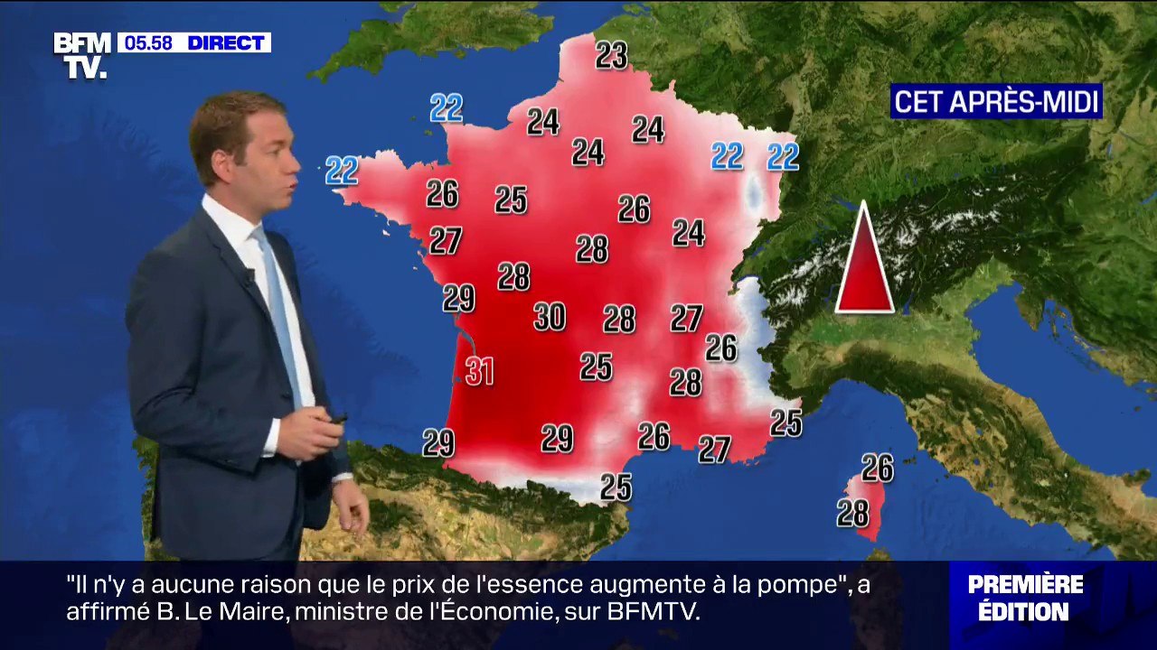Du soleil sur une bonne partie du pays ce vendredi et les températures remontent