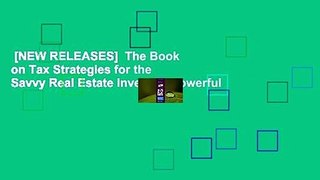 [NEW RELEASES]  The Book on Tax Strategies for the Savvy Real Estate Investor: Powerful