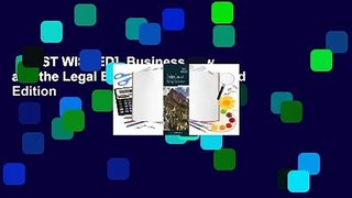 [MOST WISHED]  Business Law and the Legal Environment, Standard Edition