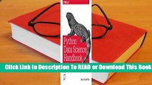 [Read] Python Data Science Handbook: Tools and Techniques for Developers  For Free