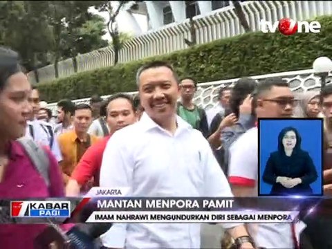 Menpora Imam Nahrawi Mengundurkan Diri