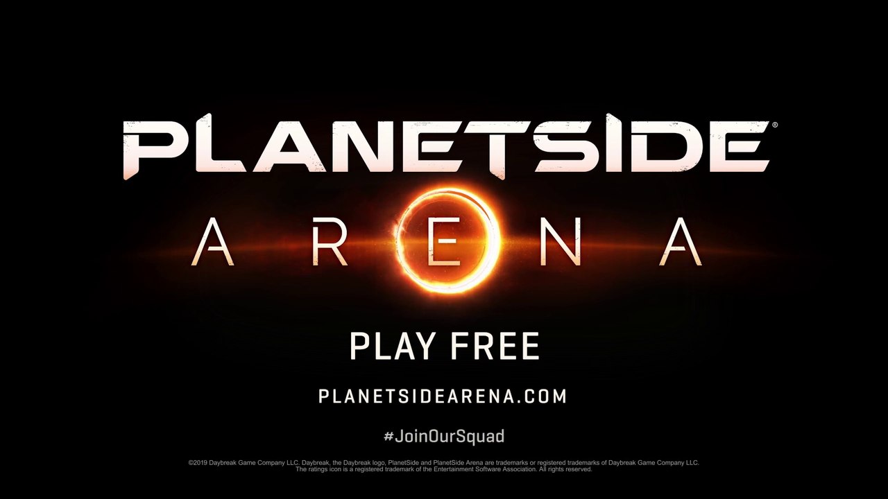 PlanetSide Arena - Bande-annonce de gameplay