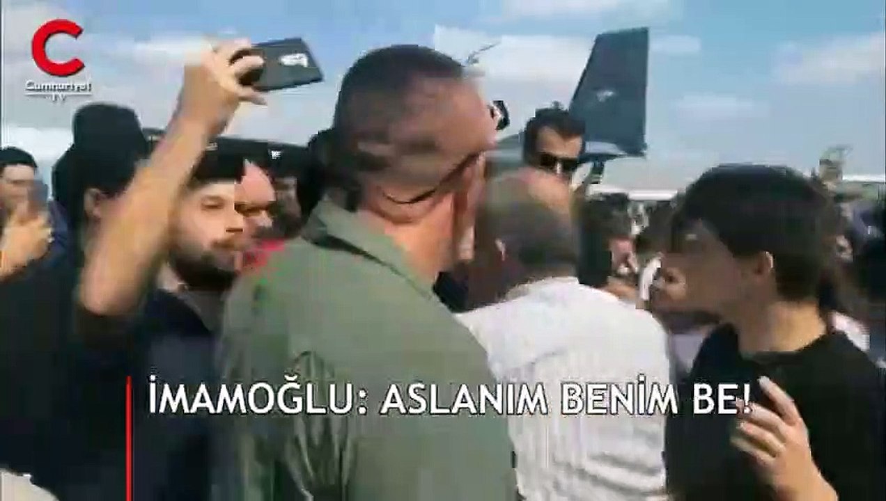 İmamoğlunun yürüyüşünde Erdoğan sesi yükselince