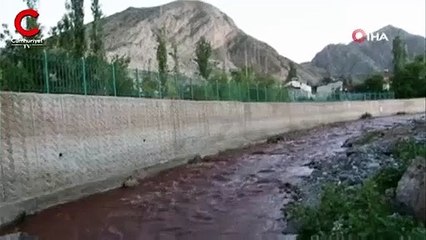 Çayın rengini gören yurttaşlar büyük şaşkınlık yaşadı