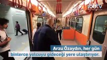 Kadınlar değil araba, tek başlarına metro treni bile kullanırlar. Tüm kadın makinistlerimi