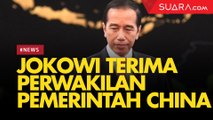 Jokowi Terima Perwakilan Pemerintah China di Istana Bogor