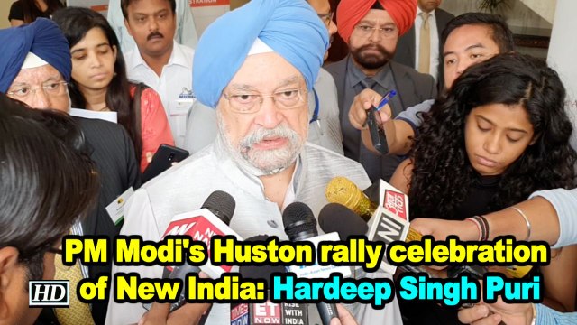 PM Modi's Huston rally celebration of new India: Hardeep Singh Puri