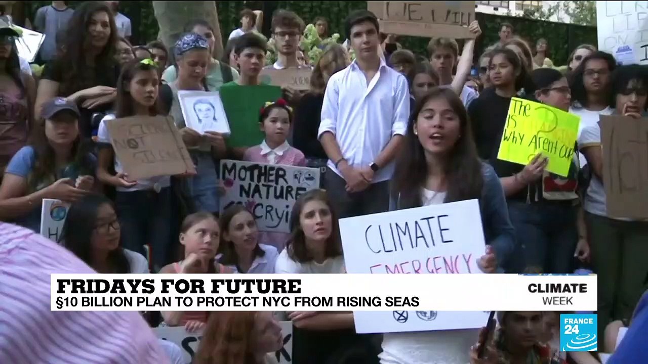 US - New York, a metropolis surrounded by water increasingly under threat