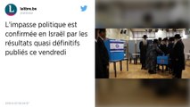 Israël. Impasse politique confirmée par les résultats quasi définitifs des législatives