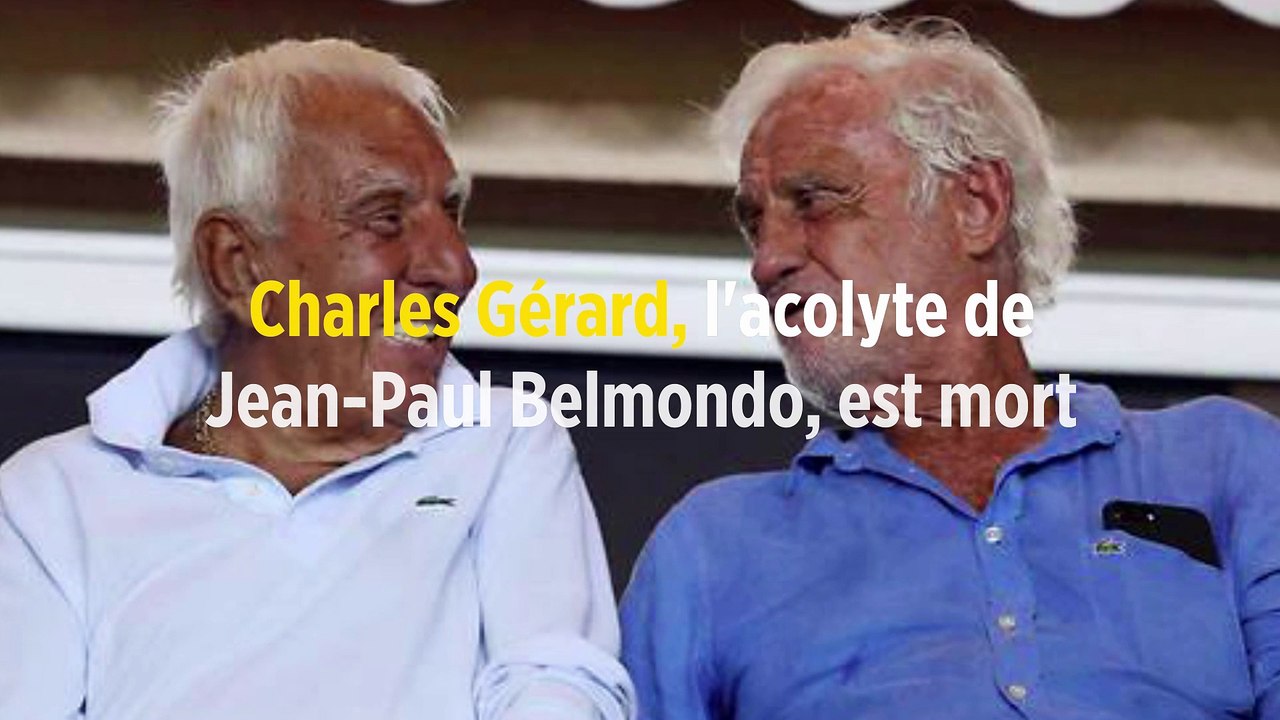 Charles Gérard, l'acolyte de Jean-Paul Belmondo...