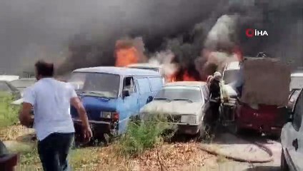 24 aracın yanmasına sebep olmuştu, serbest kaldı
