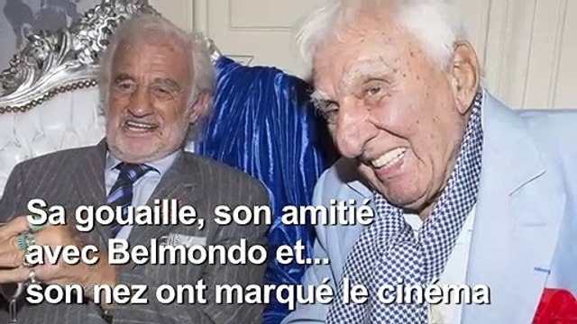 Décès de l'acteur Charles Gérard, grand ami de Belmondo