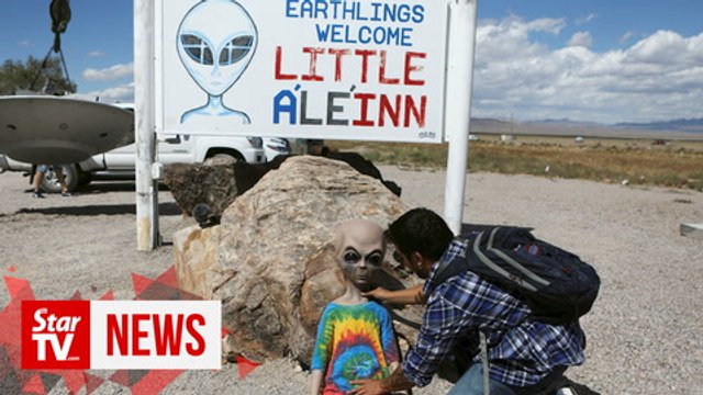 'Alienstock' in the Nevada desert readies for UFO enthusiasts