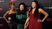Ryan Michelle Bathe, Michelle Buteau, Tracy Oliver "First Wives Club" BET+ Launch Party Red Carpet