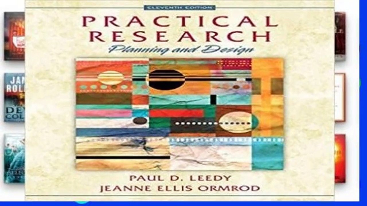 [Doc] Practical Research: Planning and Design