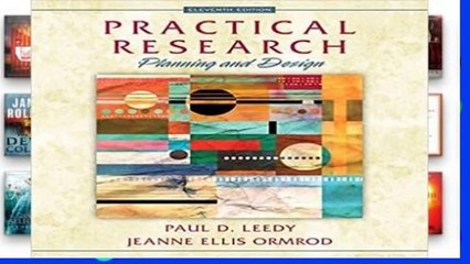 [Doc] Practical Research: Planning and Design