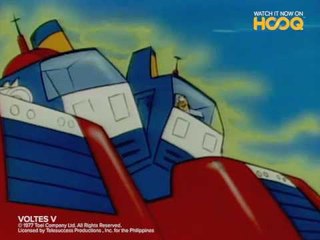 Watch Voltes V dubbed in Tagalog