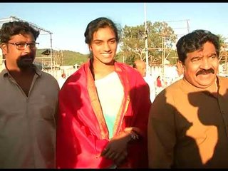 PV Sindhu Visits Tirumala