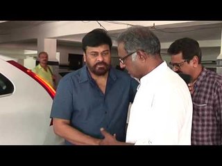Megastar Chiranjeevi Pays Homage To Benarjee Father