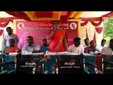 MLA Roja inspirational Speech at Free vehicles, equipments distribution for Disabled Persons