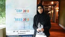 Hanan Al Khatri at SEES Conference 2018 by GSTF Singapore