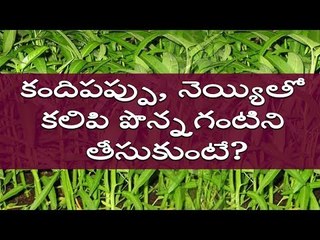 Amazing health benefits of Ponnaganti Leaves