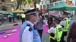 Police in London arrest Extinction Rebellion protesters reciting prayers