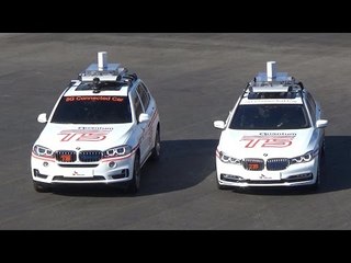 차세대 네트워크 기술 '커넥티드카' 시연