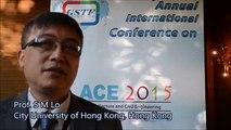 Prof. S M Lo at ACE Conference 2015 by GSTF Singapore