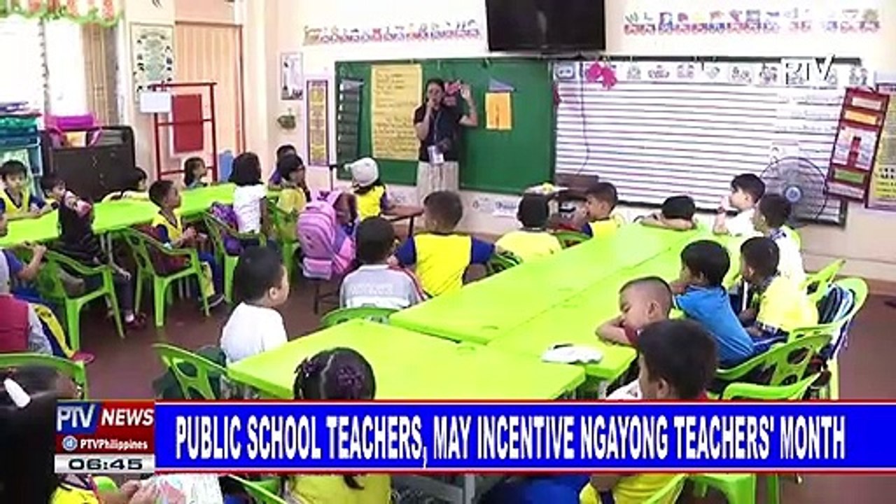 Public school teachers, may incentive ngayong Teachers' Month
