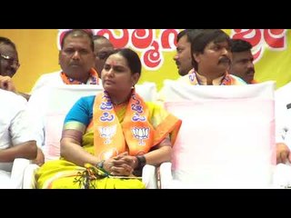 BJP candidate tears please vote for me