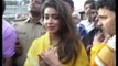 తిరుమల శ్రీవారి సేవలో నటి శ్రియా శరణ్ || Shriya offers prayers in Tirumala