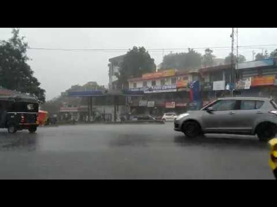 Heavvy rainfall in coorg
