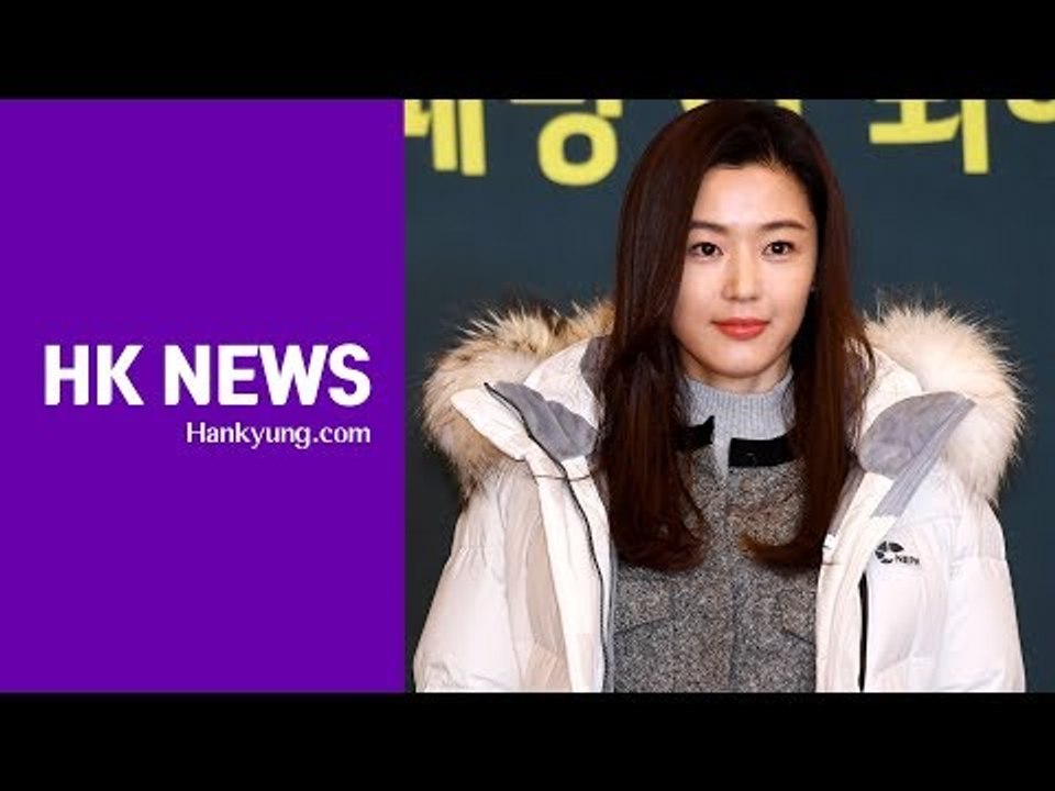 [세로직캠]  전지현, '패딩도 패션으로 만드는 소화력'