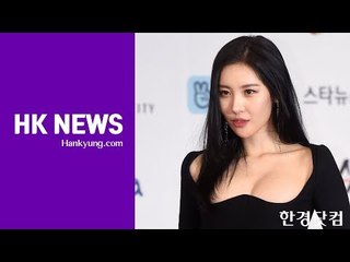 [세로직캠] 선미, 독특한 절개라인 돋보이는 드레스 입고…'우아하게~'