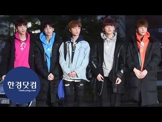 투모로우바이투게더(TXT), 첫 출근길에 어리둥절…'해매는 모습도 귀여워'