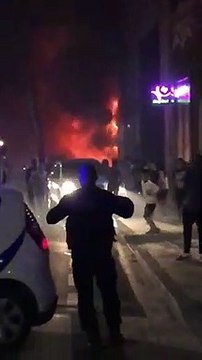 Incendie du Burger World à Villeurbanne