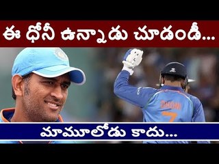 ఈ ధోనీ మామూలోడు కాదు || Dhoni looks to another World Record as wicket-keeper