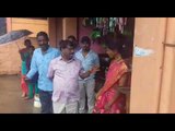 Woman angry at reducing ration cards for farmers' debt relief