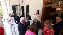Napoli - Mattarella riceve il Presidente Steinmeier (20.09.19)