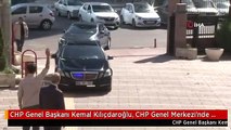 CHP Genel Başkanı Kemal Kılıçdaroğlu, CHP Genel Merkezi'nde Saadet Partisi Genel Başkanı Temel...