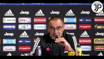Conferenza stampa SARRI pre JUVENTUS-VERONA 