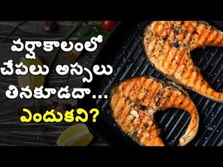 #fish వర్షాకాలంలో చేపలు అస్సలు తినకూడదట #moonsoon #nonvegetarian #proteins