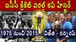 ICC Cricket World Cup History from 1975 to 2015