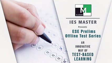 ESE Prelims 2020 Offline Test Series by IES Master