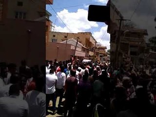 ಪಾಲಿಕೆ ಚುನಾವಣೆಯಲ್ಲಿ ಭರ್ಜರಿ ಜಯಗಳಿಸಿದ ಅಭ್ಯರ್ಥಿಗಳ ವಿಜಯೋತ್ಸವ