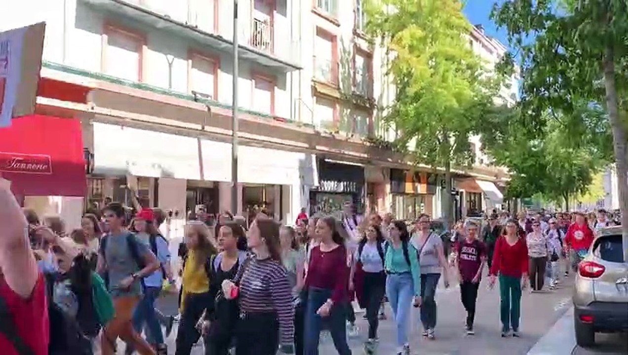 Entre 350 et 400 marchent pour le climat au centre-ville d’Épinal